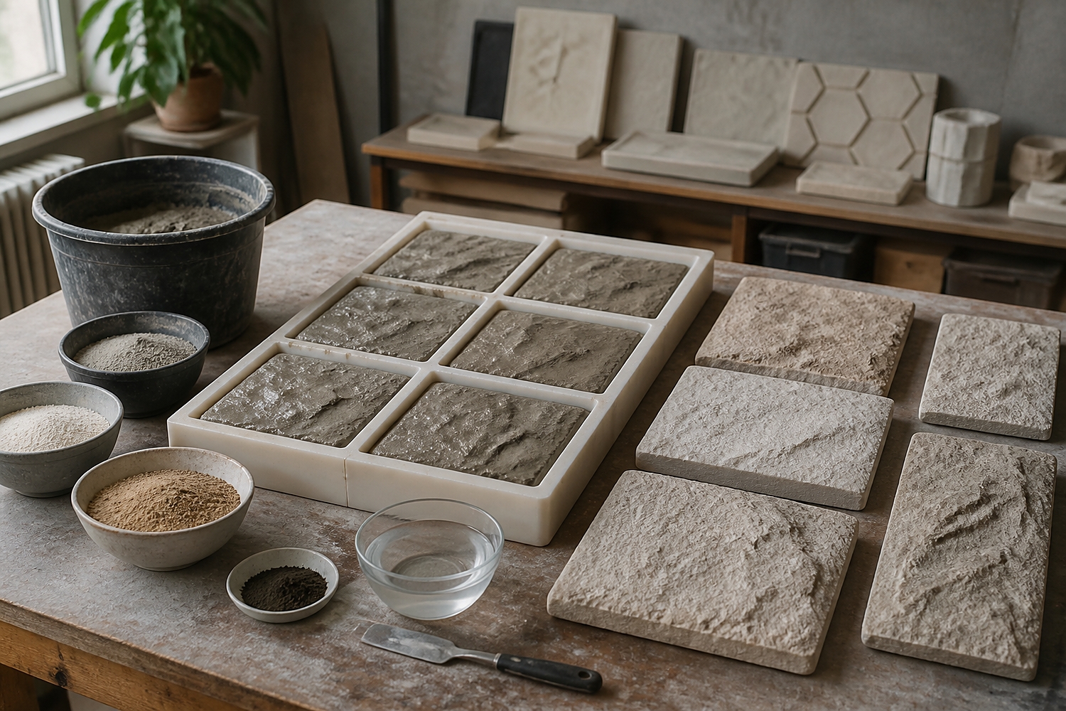 Как самому сделать декоративный камень